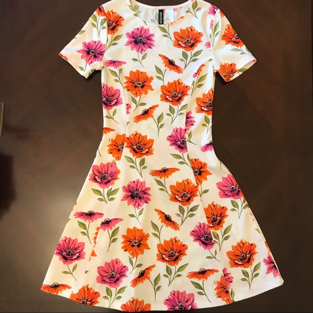 Floral A-Line Dress